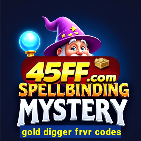 gold digger frvr codes
